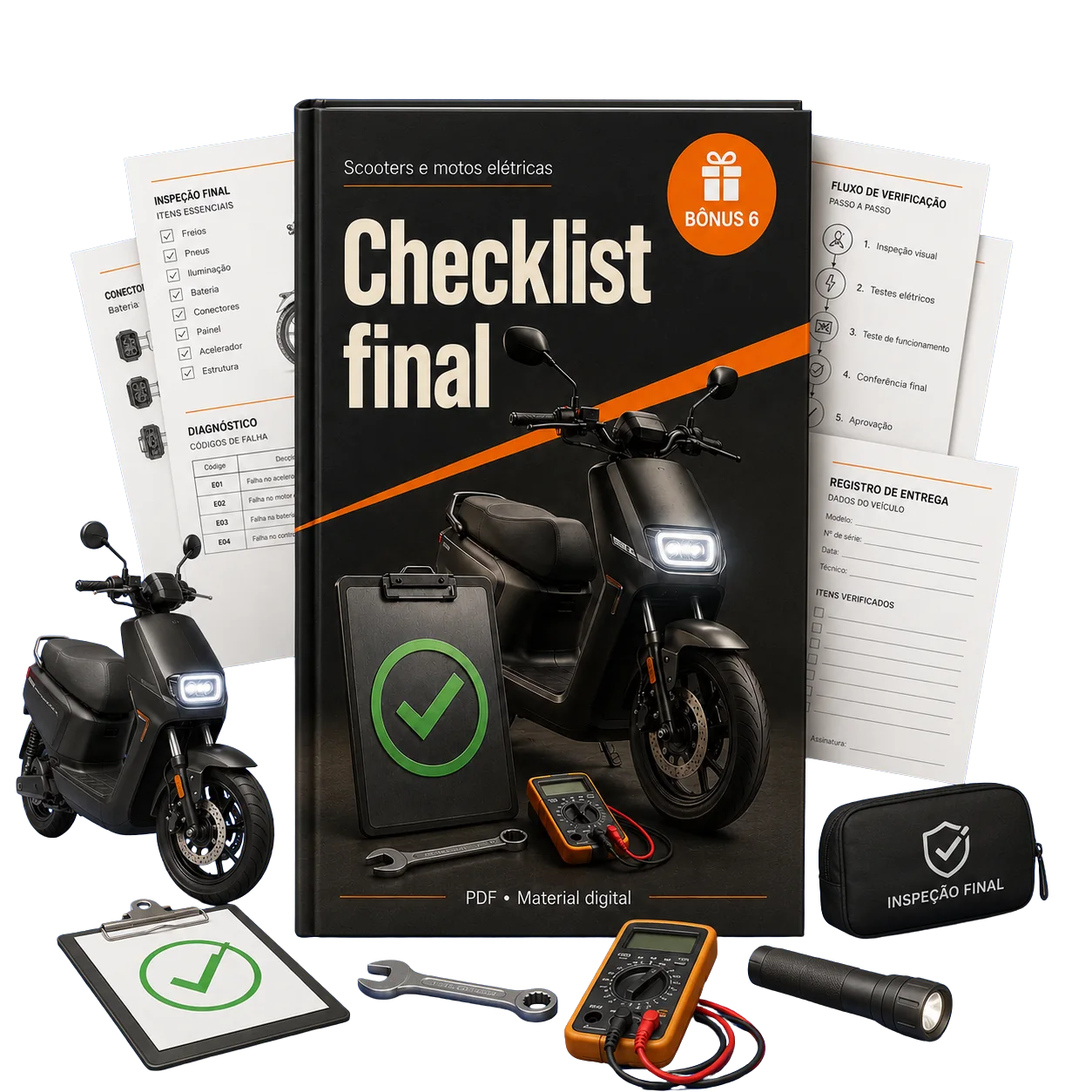 Bônus 6: Checklist final de inspeção